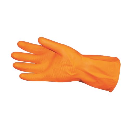 Impact® Neoprene Latex Blend Flock Lined Latex Gloves, Medium